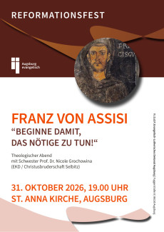 Reformationsfest am 31.10.2026