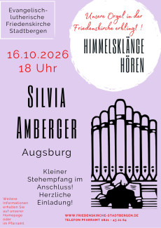 Orgelkonzert Amberger 16.10.26
