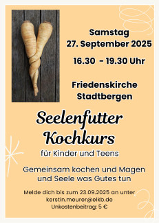 Seelenfutter Kochkurs 27.09.2025